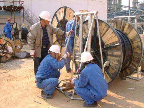 電線(xiàn)電纜敷設(shè)